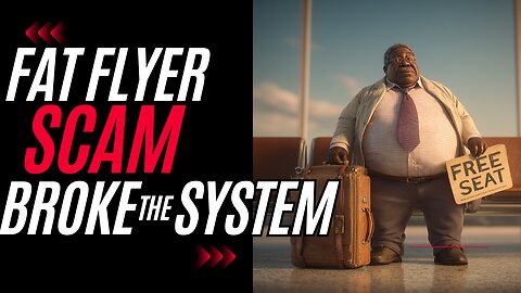 Supersize My Flight: A Masterclass in Mooching and Fat Privilege at the airport