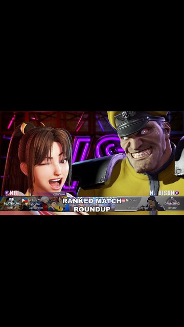 Kuya Kalbo SF6 Ranked Match Roundup. Mai Platinum Rank [Hori Fight Stick]