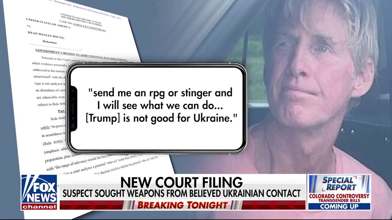 DOJ Releases Documents On Trump Would-Be Assassin Ryan Routh