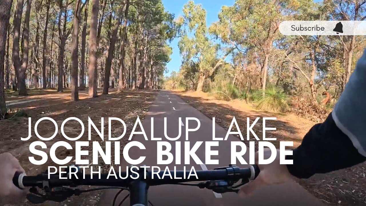 Joondalup Lake Loop 17.5Km Scenic Bike Ride - Perth Australia