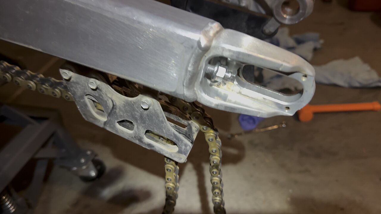 Anti seize on swing arm bolts