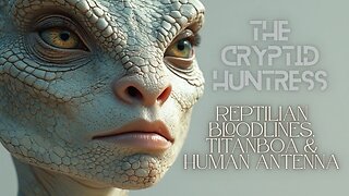 REPTILIAN BLOODLINES, TITANOBOA, GIANTS & HUMAN ANTENNA: HIVE MIND & HUMANS MERGED WITH MACHINES