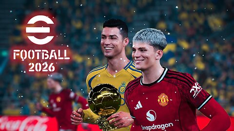 eFootball 2026 PC | Al Nassr vs Manchester United | Snow Gameplay | Phil Gaming OP