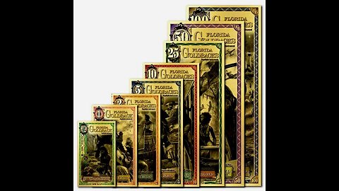 Goldbacks in Florida & equivalents spreading around the World. Flouridians can lawfully use Gold & Silver notes and coins