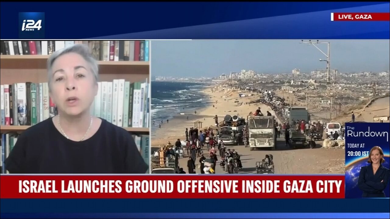 Col.(Ret.) Miri Eisin discussed the latest developments in the Gaza City operation with Benita Levi