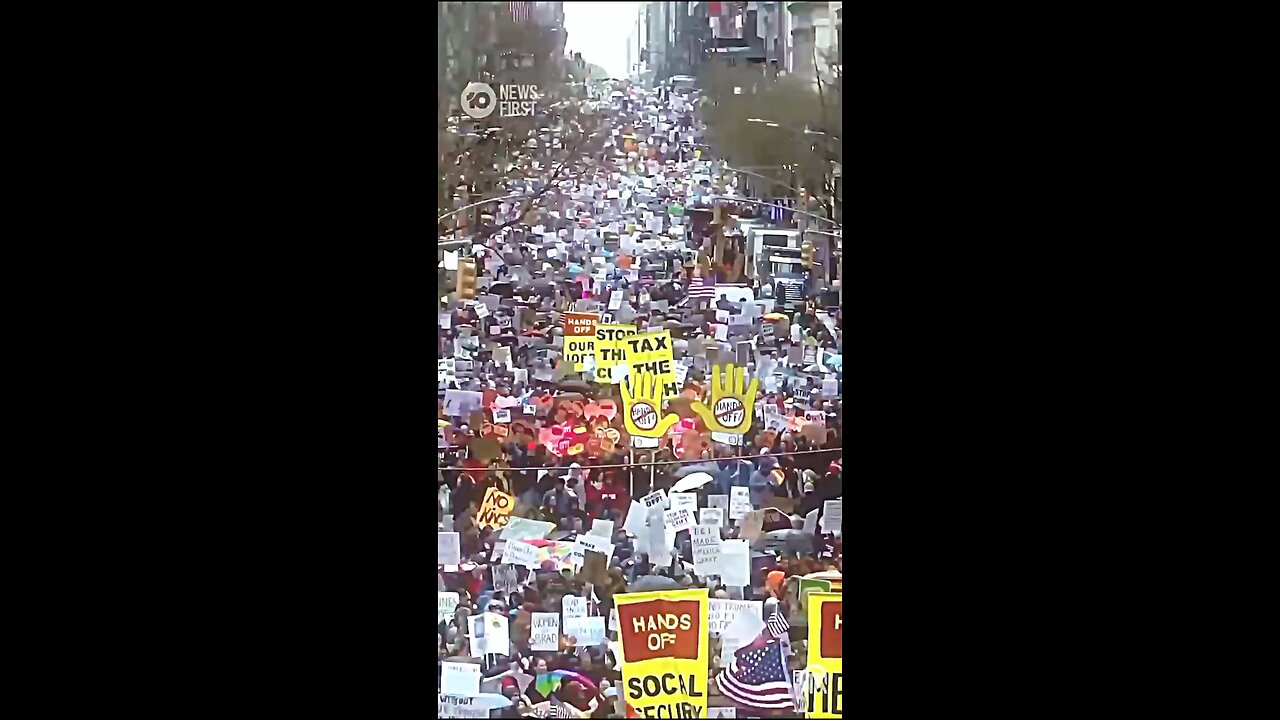 Mass Protests Erupt Across The US Against Trump Policies