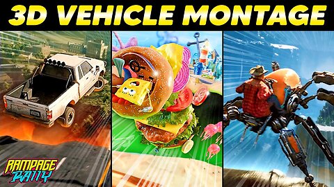 Top 100 Big Air 3D Vehicle Montage: Rampage Rally