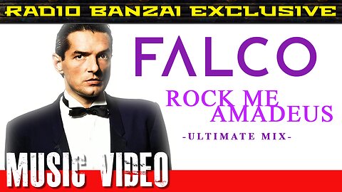 FALCO "Rock Me Amadeus" [music video remix]