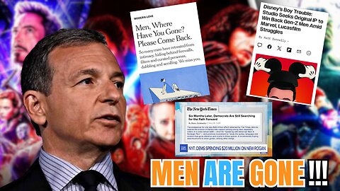 Society is trying to win back men after DEMONIZING them | It's too late