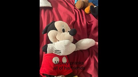 Mickey & friends. Mickey prank all his friends