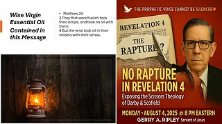 🔥🚫 NO RAPTURE IN REVELATION 4 — Exposing the Scissors Theology of Darby & Scofield