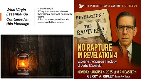 🔥🚫 NO RAPTURE IN REVELATION 4 — Exposing the Scissors Theology of Darby & Scofield