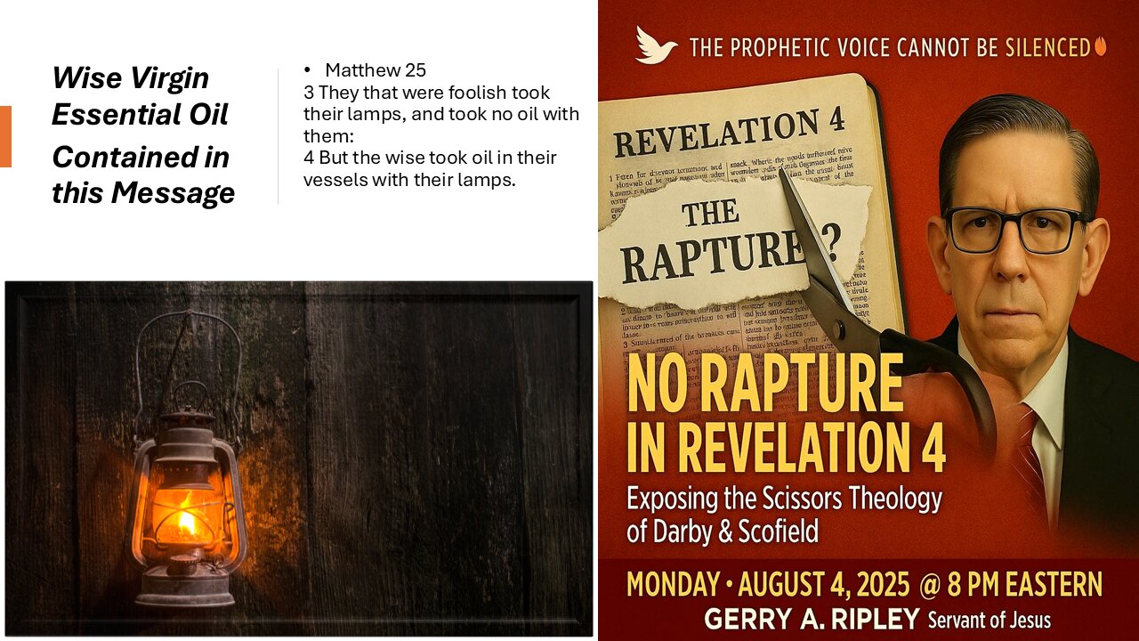 🔥🚫 NO RAPTURE IN REVELATION 4 — Exposing the Scissors Theology of Darby & Scofield