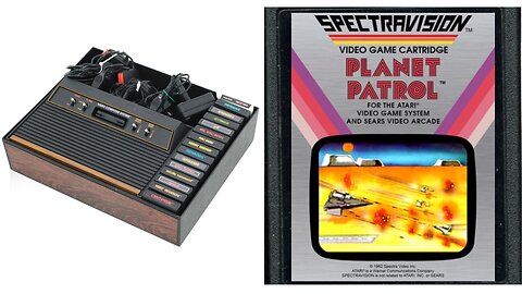 Atari 2600 - Planet Patrol