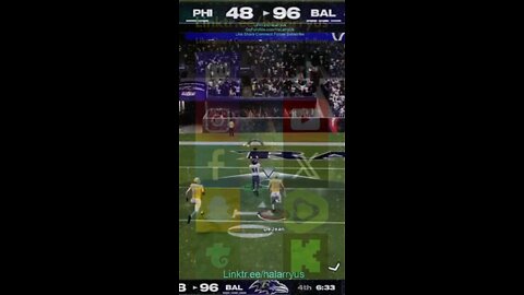 Pick Score BAL 102 vs PHI 48 #AllMadden #Madden25 #NFLmadden #madden