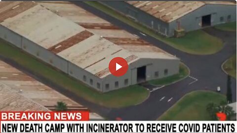 NEW DEATH CAMP WITH INCINERATOR IDENTIFIED ON GOOGLE MAPS - BEING BUILT RIGHT NOW