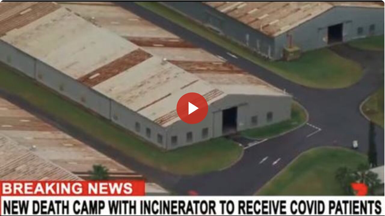 NEW DEATH CAMP WITH INCINERATOR IDENTIFIED ON GOOGLE MAPS - BEING BUILT RIGHT NOW