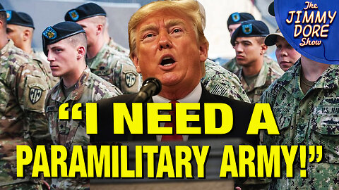 Trump Demands His Own PRIVATE ARMY To “Quell Dissent!”