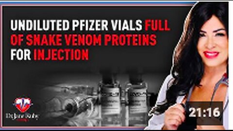 "Pfizer Vials Containing Pure Snake Venom Proteins for Injection"