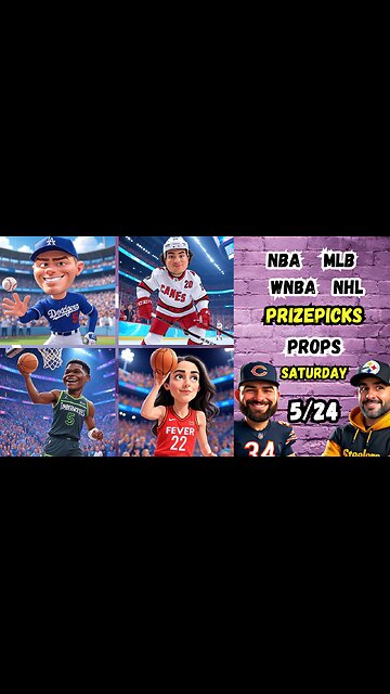 🔥 9 HOT MLB PROPS | 🏀 NBA PROPS | ⚾️MLB PICKS TODAY | Saturday 5/24/25