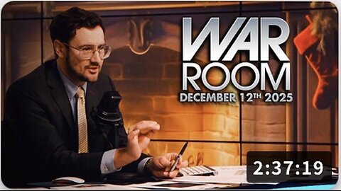 12 12 25 WAR ROOM Harrison Smith Dems’ Latest Trump/Epstein Hoax Fizzles!