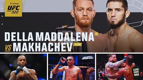 Official Bout Order Announced for UFC 322 | Della Maddalena vs Makhachev Headlines Stacked Card
