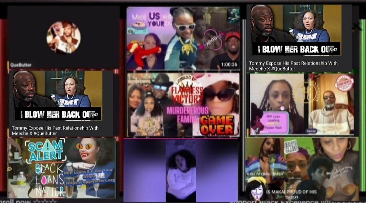 SCAMMER MECHEEX and the Fraud Puppet Oddess the BIGGEST LYING BOT BUYING LOSER BICHES on YouTube