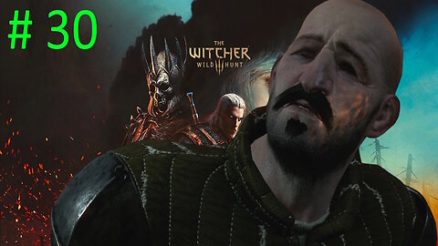 Let's Play Witcher 3 Wild Hunt BLIND # 30 ⭐ Hangman's Alley⭐