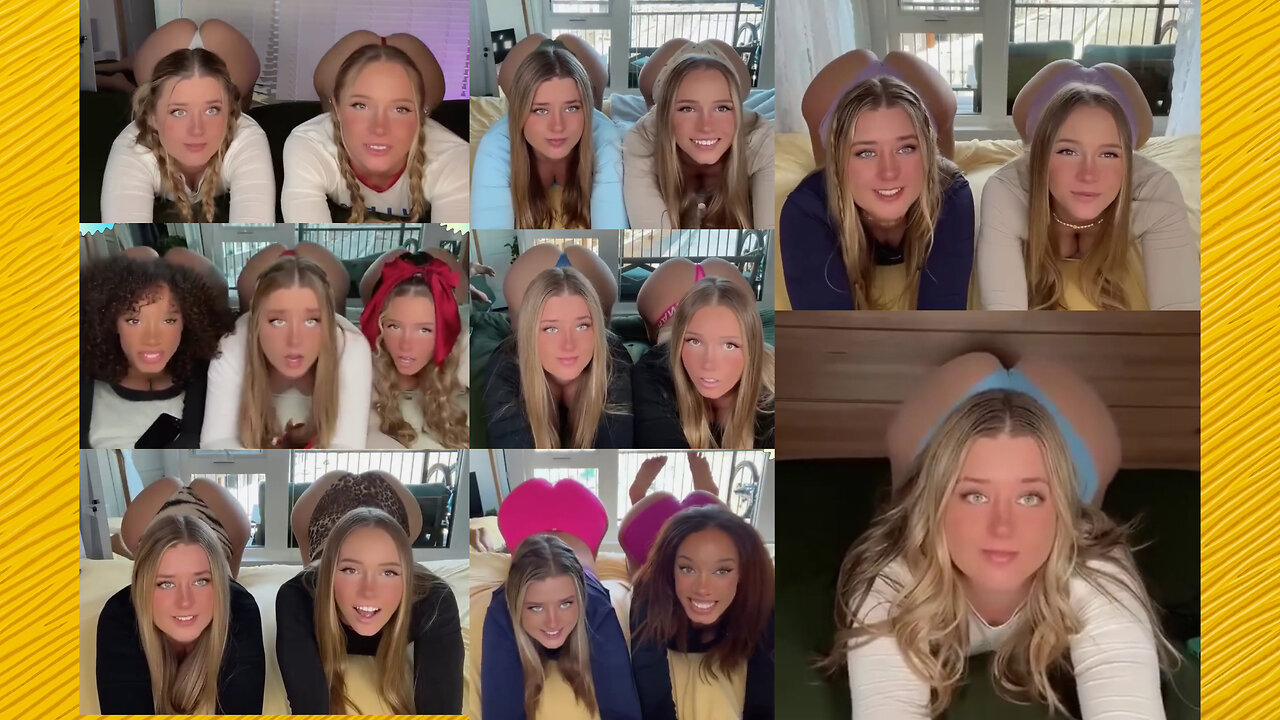 Ass compilation - Big bank tiktok challenge ❤️‍ClipchampGirls 2025