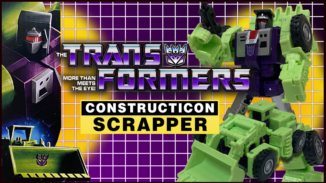 Scrapper - The Transformers The Movie - Studio Series - Unboxing & Review