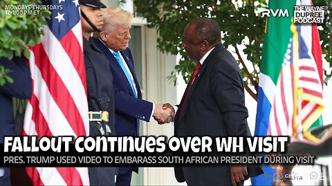 E2092: America Watches South African WH Visit Fallout 5-22-25