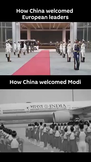 🇪🇺❄️ Chilly reception for EU chief vs. Warm welcome for Modi 🇮🇳❤️‍🔥