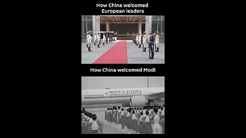 🇪🇺❄️ Chilly reception for EU chief vs. Warm welcome for Modi 🇮🇳❤️‍🔥