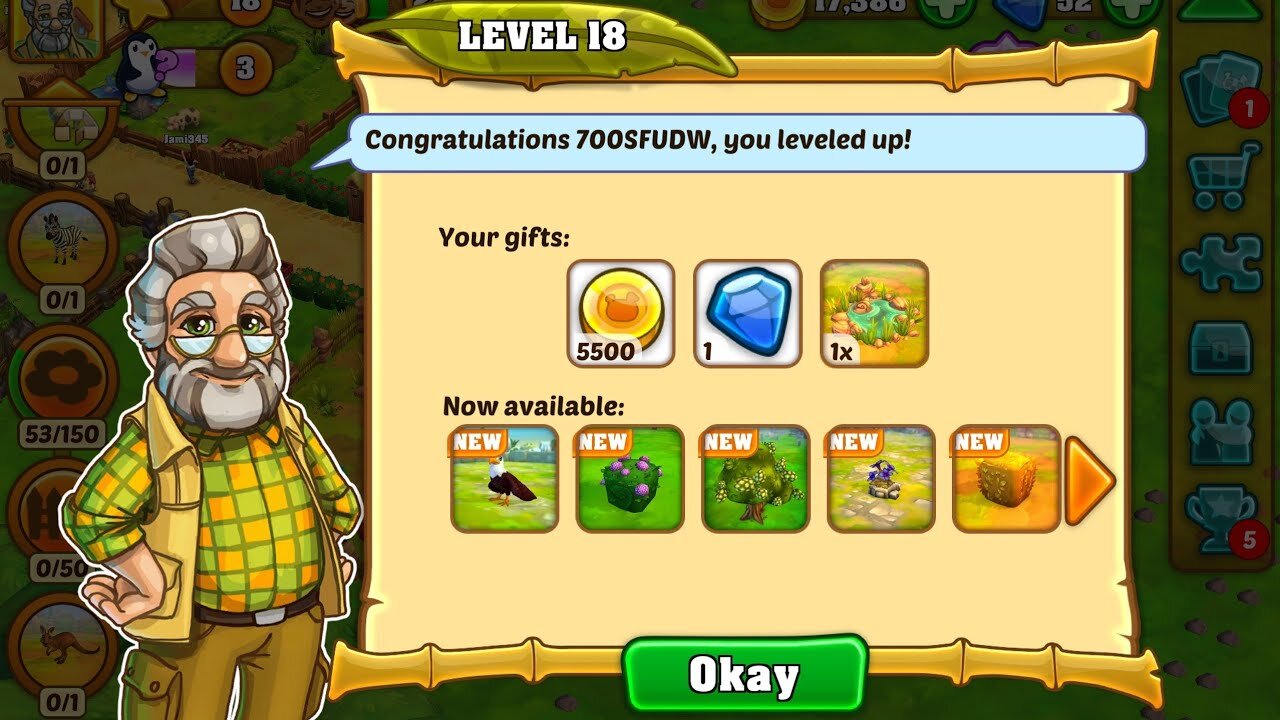 Zoo 2 Animal Park Level 17 gameplay