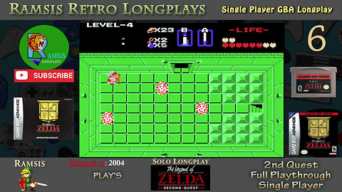 Legend of Zelda - Second Quest (GBA) | Classic NES Edition | Episode #6
