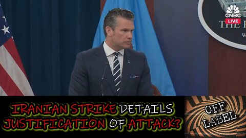 Hegseth Press Briefing Of Iranian Strike