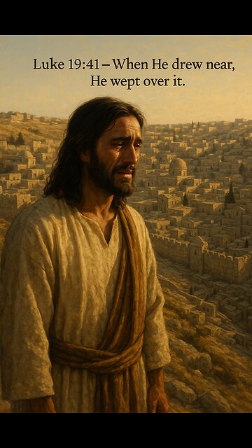 Why Did Jesus Cry Over a City? 😢 #JesusWept #Jerusalem