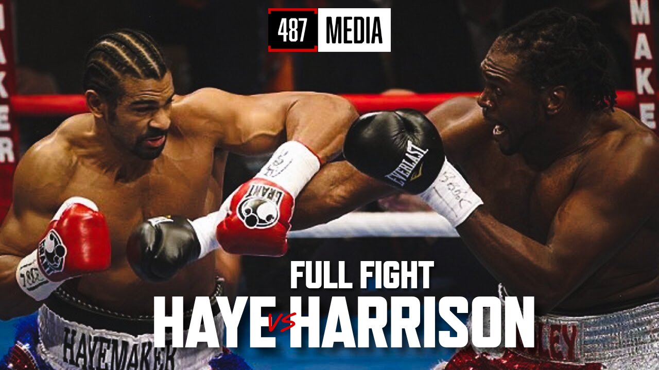 🥊 BEST of ENEMIES! David Haye vs Audley Harrison | FULL FIGHT at The MEN Arena - 13/11/2010