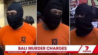 Bali three charged with murder face death penalty
