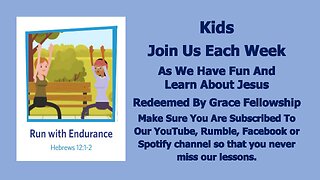 Sermons 4 Kids - Run with Endurance - Hebrews 12:1-2