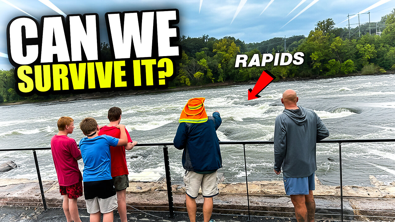 Paddling The Mississippi With 7 Kids | Day 25 – Scouting Sauk Rapids Before Our Biggest Challenge