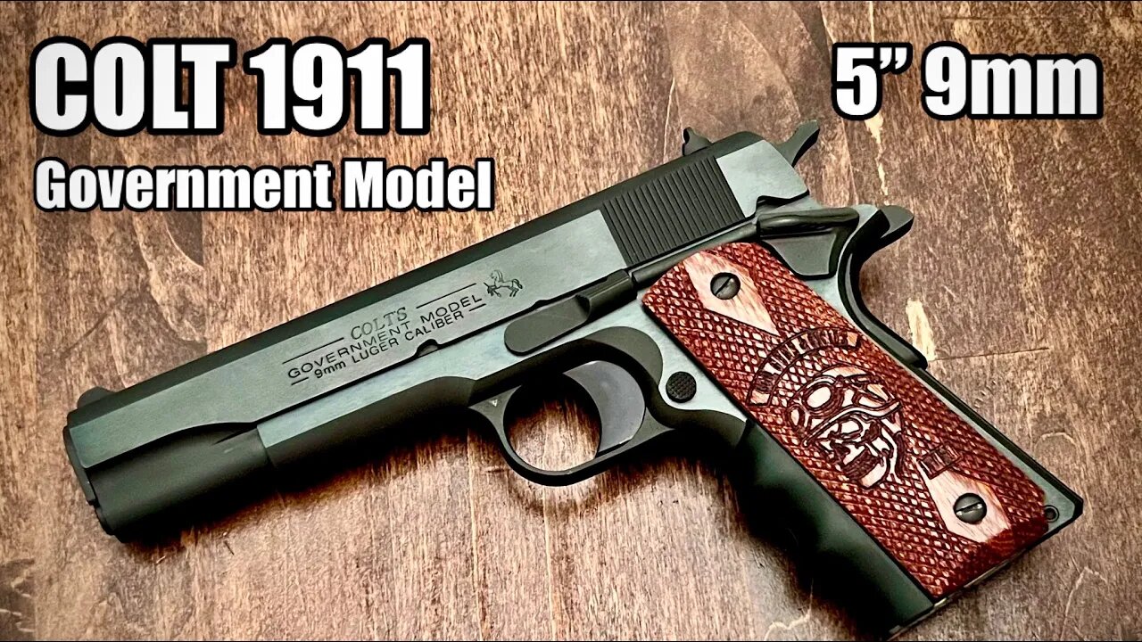 COLT 5" 1911 9mm Government Model Review