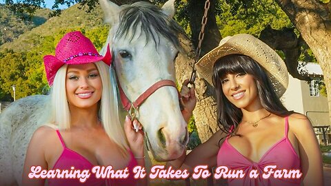 She Bought a Horse… But Forgot About the Poop 💩🐴 | Barn Life with Lena & Dan!