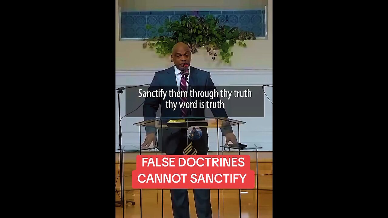 False doctrines cannot sanctify they contaminate!