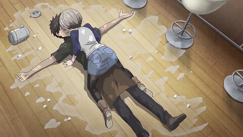 Uzaki-chan Wants to Hang Out! - Uzaki gets spilled on