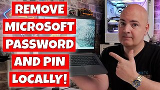 How To RESET Microsoft Account Password Or PIN Locally