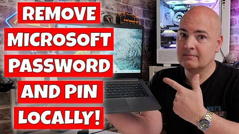 How To RESET Microsoft Account Password Or PIN Locally