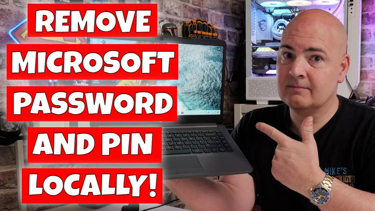 How To RESET Microsoft Account Password Or PIN Locally