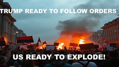 REVOLUTION! - ZIO-PUPPET TRUMP READY TO FOLLOW ORDERS - US READY TO EXPLODE!