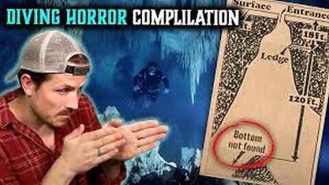 TOP 4 Bingeable SCARY STORIES • CLAUSTROPHOBIC Diving Stories